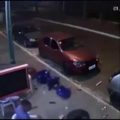 Another one strikes.