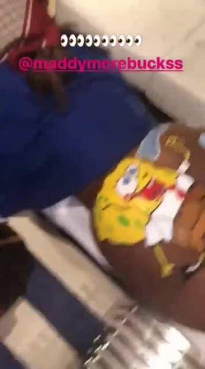 Imagine painting on this canvas