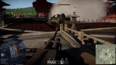 Not Angled=Ammo Racked by 90mm freedom Big Mac launcher