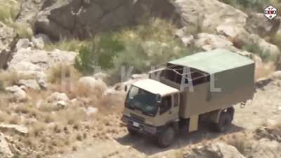 Baloch Liberation Army releases video of IED attack on Pakistani army in Bolan