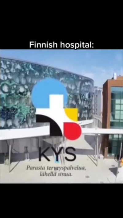 Finnish hospitals are wild