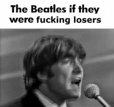 The Beatles wrestle with Jimmy