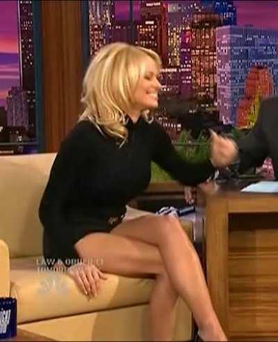 Pamela Anderson on Tonight Show with Leno