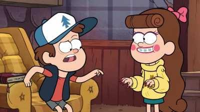 Dipper reenacts Pulp Fiction.