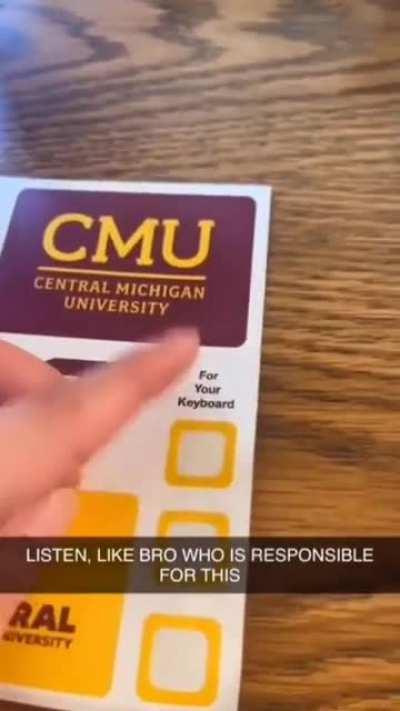 maybe it should've been Sentral Michigan University