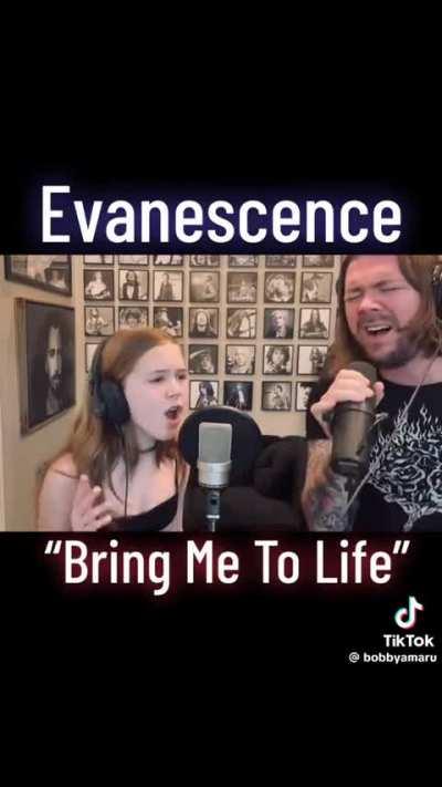 Father & Daughter have great voices 