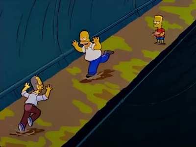 Like a Simpsons 0... the credit in the video 