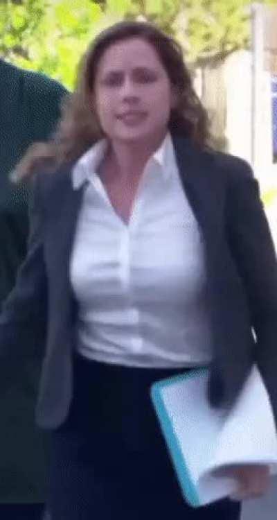 Jenna Fischer is the reason I have a formal shirt fetish