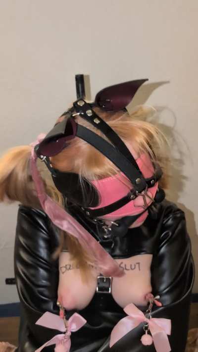 Cutest pony girl. She hates that she loves this