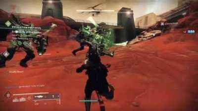 Pure chance this happened