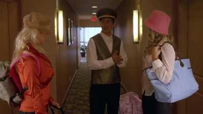 Denise Richards Squeezes a Guy's Balls in Front of Pamela Anderson in Blonde and Blonder (2008)