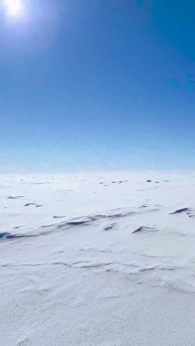 When I went out on the Ross Ice Sheet