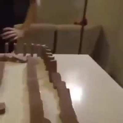 Chocolate dominoes