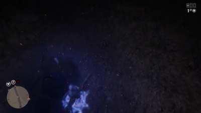 Red Dead Redemption Online Bug: Is that ball lightning???
