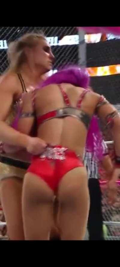 Sasha Banks atomic wedgie