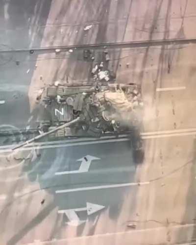 russian tank, good bye👋