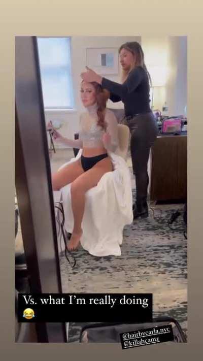 When you know you look good