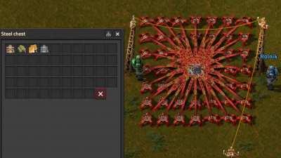 Chest with... um... something inside.