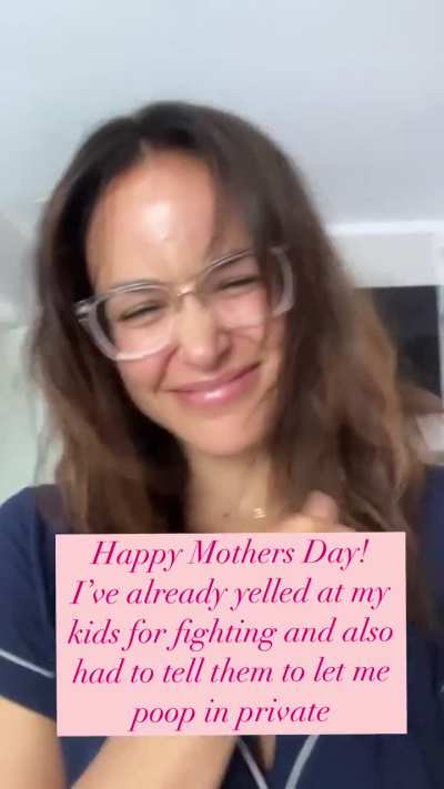 Happy Mother’s Day to this queen! (IG story, May 2025)