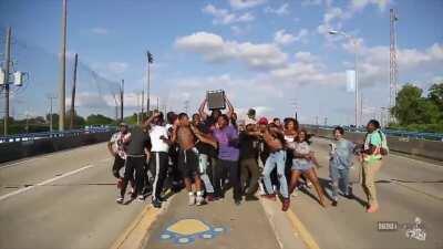 When you put echoes on at the party