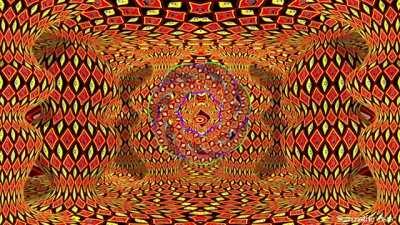 Looking Into My Own Eyes On DMT