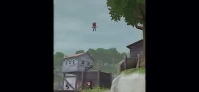 Uh oh! Heavy what are you doing up there