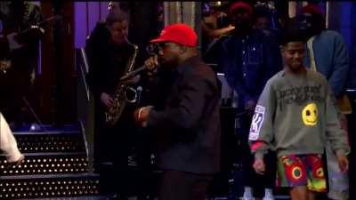 Ghost Town Live Kanye, Kid Cudi and 070 Shake