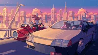 Evening ride by KeysixZero