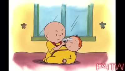 i can't believe caillou would do this. what a fucking punk