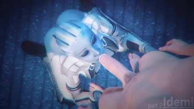 Liara T'soni BJ (Extended) (Idemi) [Mass Effect]