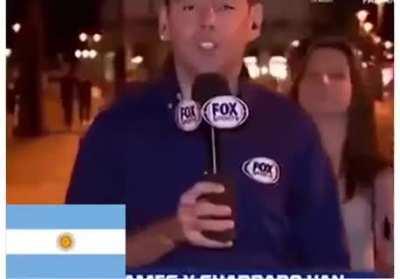 I think it's cute to see reporters getting kissed live on TV