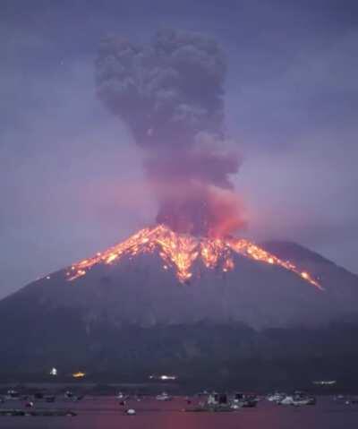 Eruption of Sakurajima