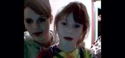 This girls face is scarier than the jumpscare in the game itself