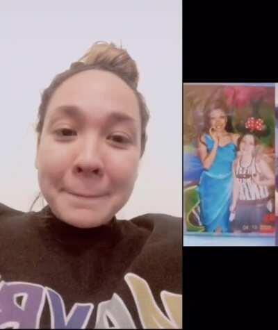 I used to work at Disney World as a fairy, & someone recognized me on TikTok from their trip 10 years ago. My first watch of their video got me good.