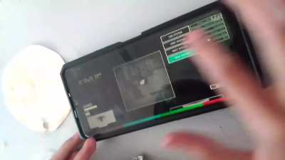 This guy is coding fnaf ucn in fnf