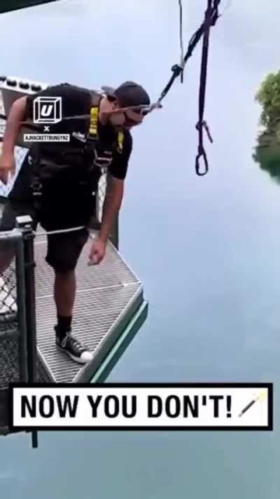 Bro clearly loves his job