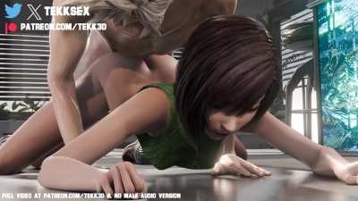 Yuffie & Cloud (TEKKSEX) 