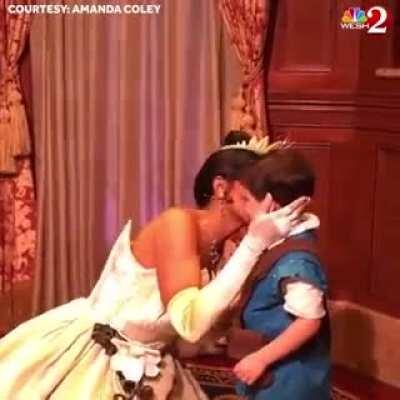 No matter his age or disability, little man is a massive Chad