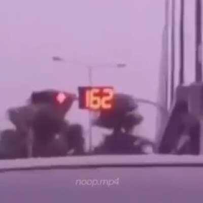 Traffic light in Thailand