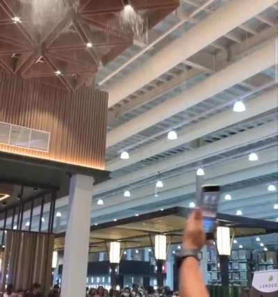 Meanwhile in Pampanga. Newly opened superstore. Heavy Rain.