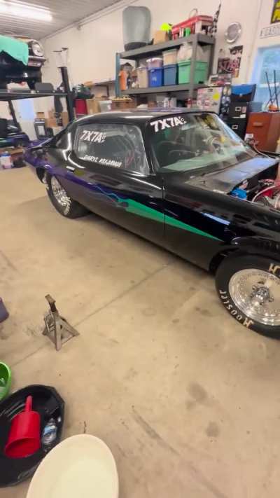 First startup after a complete rebuild of my 70 Camaro