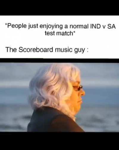 Give him Player of the series award