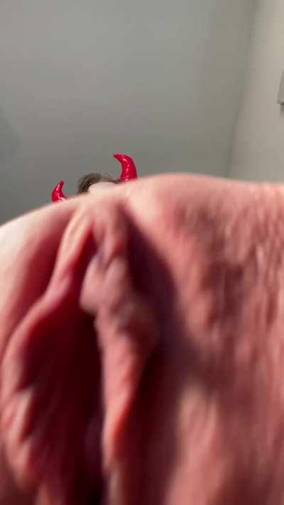 Your POV if you let a horny devil like me sit on your face