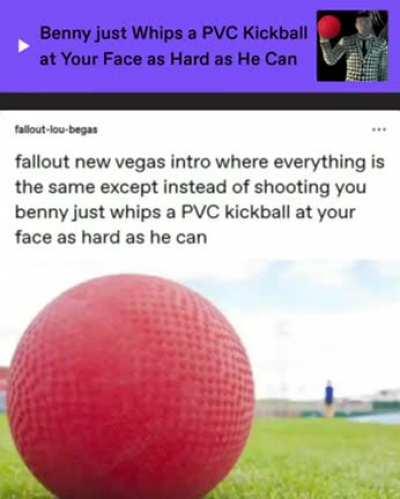 the game was dodgeball from the start