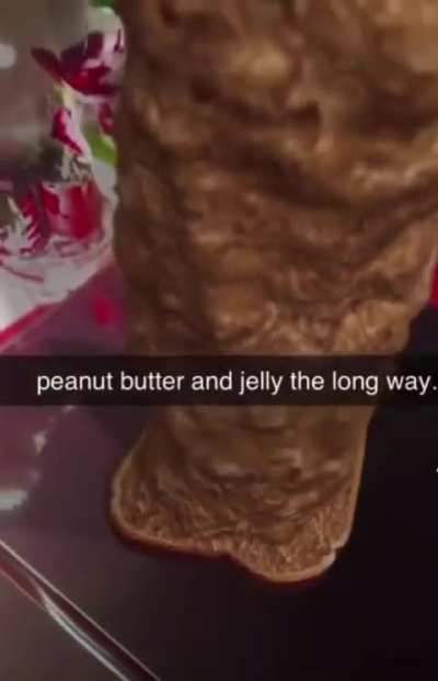 Peanut butter and jelly the clam way