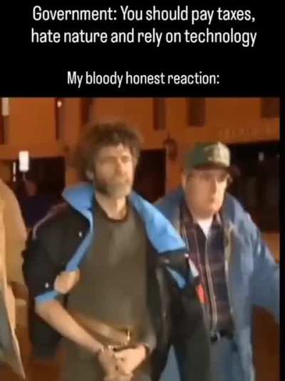 Hate me fed, luv me nature, simple as