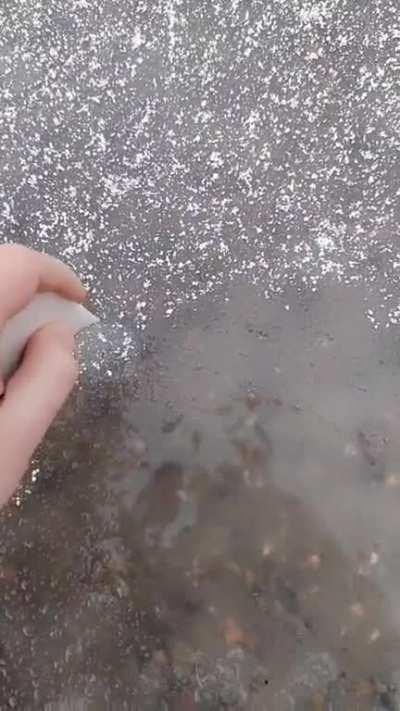 The joy of air bubbles in water