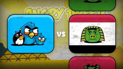 Three Big Pigs, Arab spring cartoon, 2011