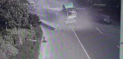 A truckers nightmare