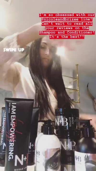 Nikki Bella Nip Slip (Full IG Story Post)